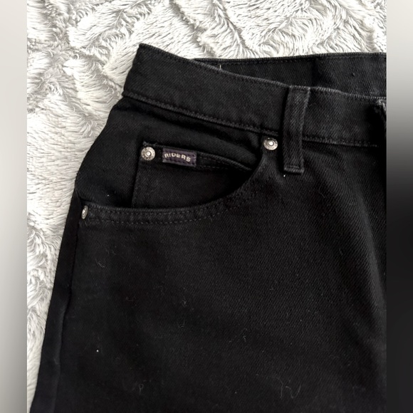 Black Denim Riders Jeans - Picture 3 of 6